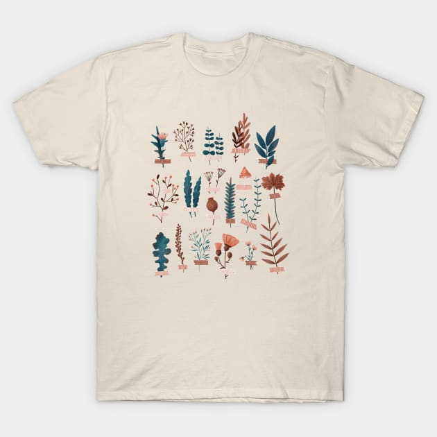 Botanical T-Shirt by Elena Amo